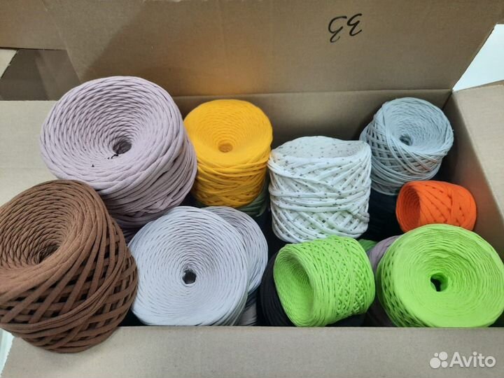 Трикотажная пряжа для вязания на вес