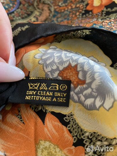 Шелковый платок BINDA Италия оригинал