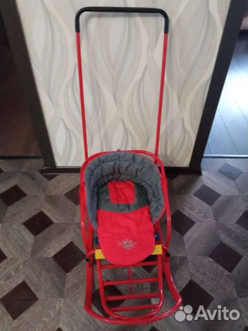 Детские зимние санки