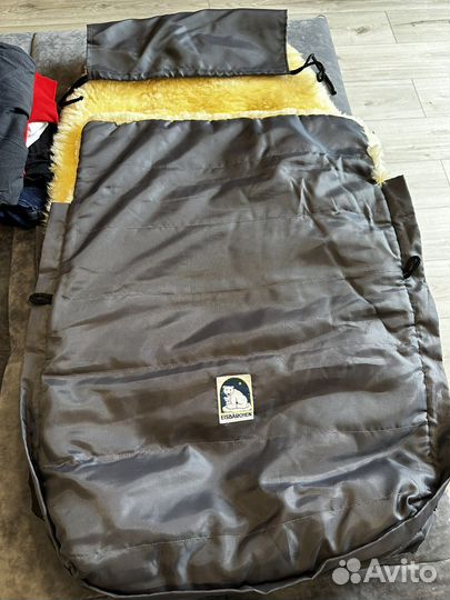 Зимний конверт в коляску