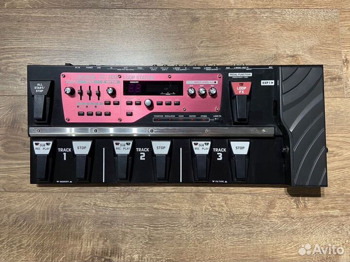 Гитарный процессор лупер boss rc 300