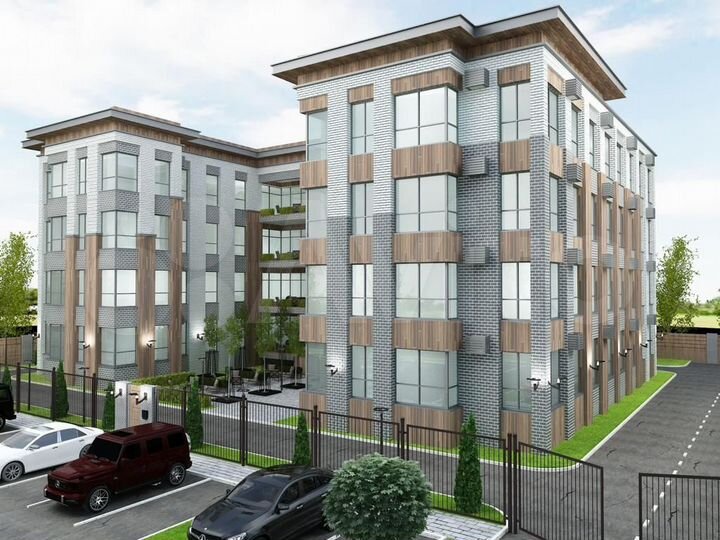 2-к. квартира, 59,3 м², 2/4 эт.