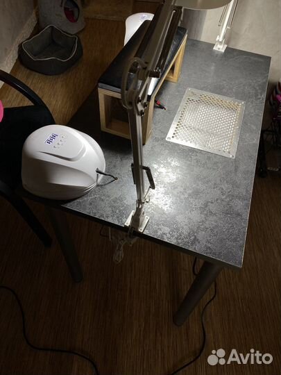 Стол для маникюра с вытяжкой verakso м550