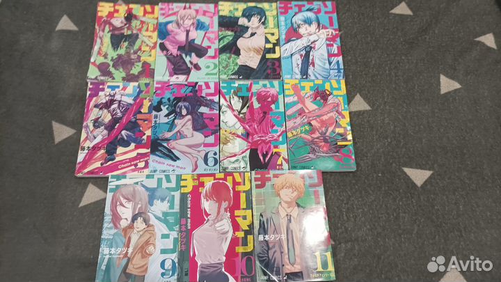 Манга Человек бензопила