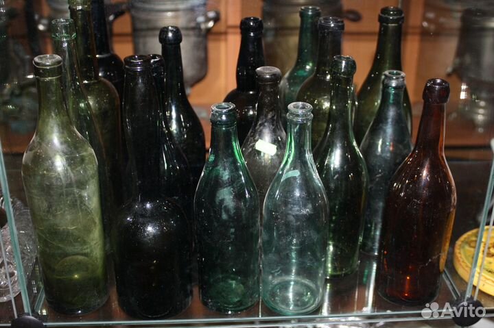 Бутылки старинные