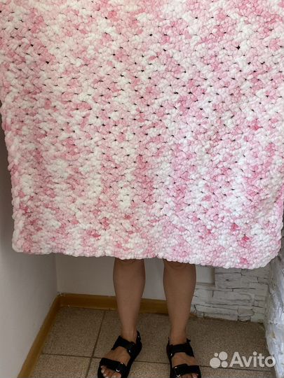 Продается новый плед детский ручной работы