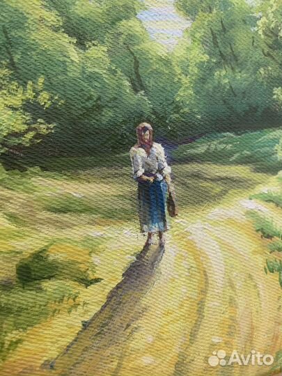 Картина маслом на холсте