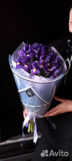 Ирисы букет Цветы с доставкой