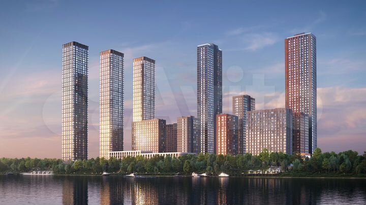 2-к. квартира, 55,8 м², 18/53 эт.