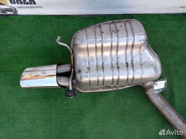 Банка глушителя задняя Mercedes-Benz C-class