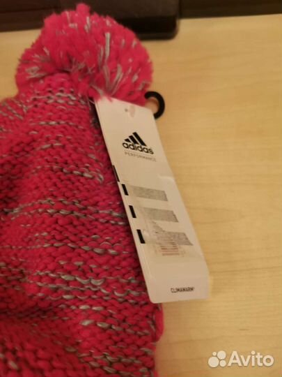 Шапка зимняя adidas. Новая. На взрослого. Оригинал