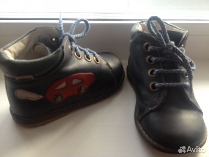 Ботиночки кожаные р.22 