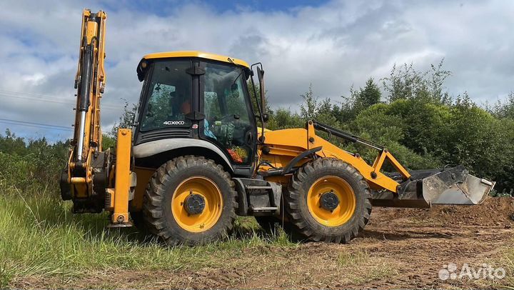Услуги экскаватора (экск.погрузчика) JCB 4cx super