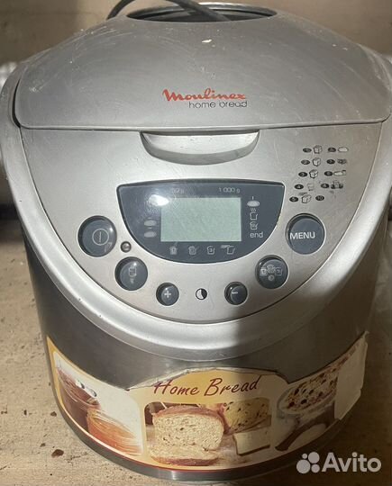 Хлебопечка moulinex