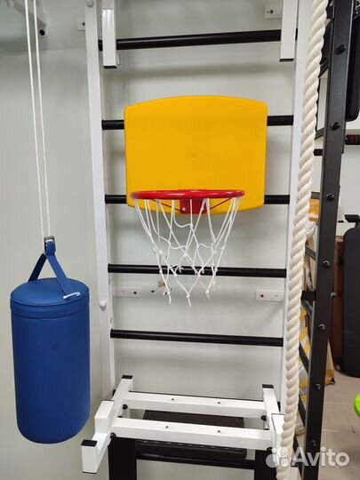 Шведская стенка опция баскетбольное кольцо