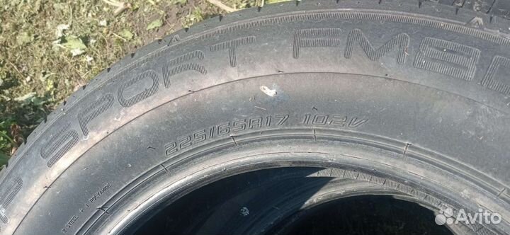 Dunlop SP Sport FM800 225/65 R17 102