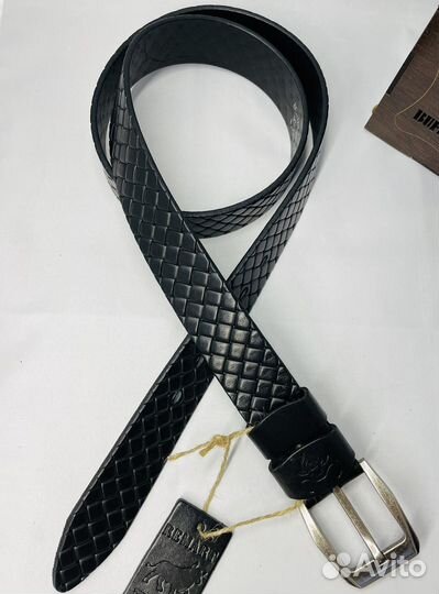 Мужской кожаный ремень