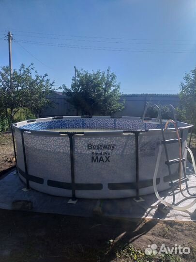 Каркасный бассейн 366 на 122 бу