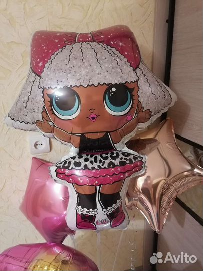 Фольгированный шар 86 см