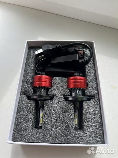 Светодиодные Led лампы h4 headlight