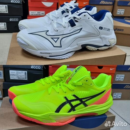 Кроссовки мужские волейбольные Asics, Mizuno