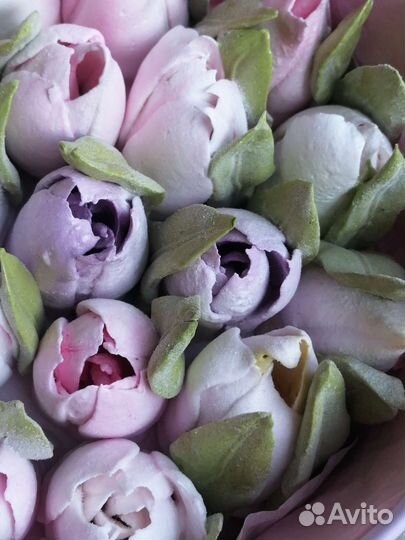 Сладкий подарок из зефира ко Дню рождения