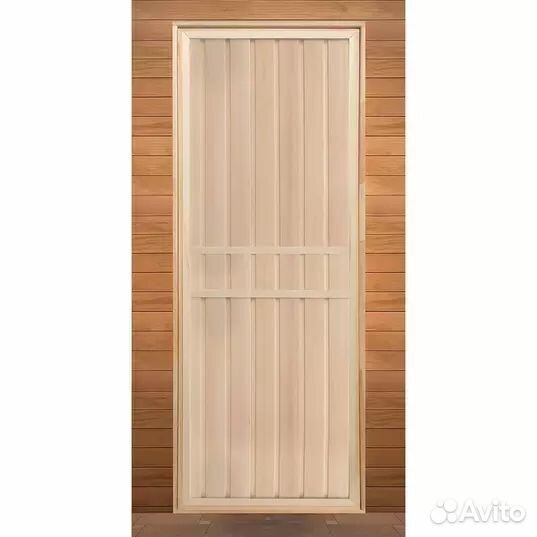 Дверь для бани липа (коробка осина) 1900х700
