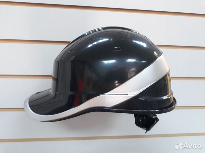 Каска защитная чёрная diamond V Delta Plus