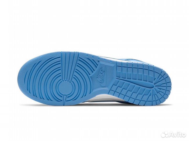 Кроссовки nike dunk low blue оригинал