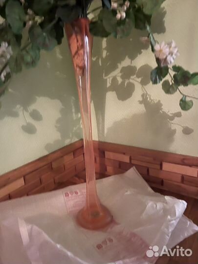 Вазы наполные стекло, фарфор