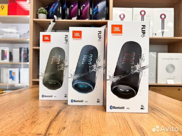 Портативная колонка JBL Flip 6 Black. Гарантия.Чек