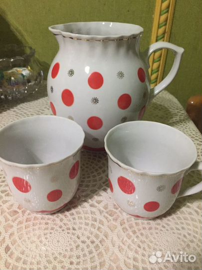 СССР Набор для молока или компота