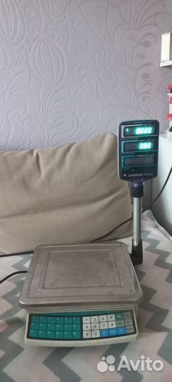Весы электронные бу