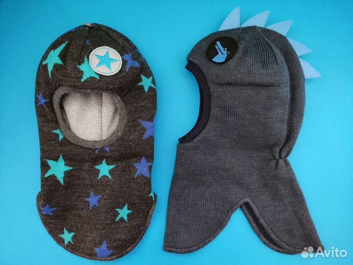 Шлем детский зимний р.50,52,54,56 мальчик