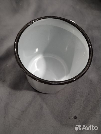 Кружка эмалированная СССР на 1 литр