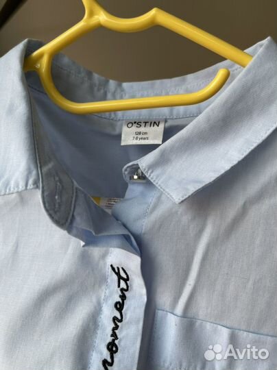 Рубашка для девочки 128