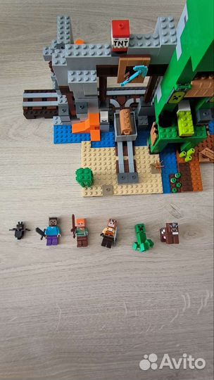 Шахта крипера Майнкрафт Lego оригинал