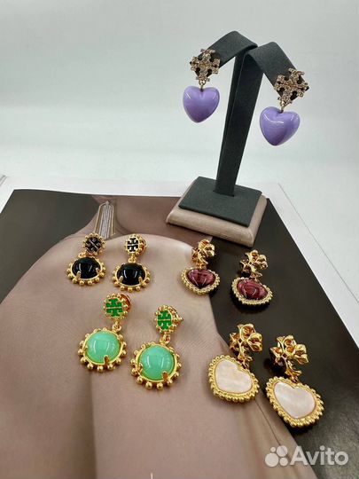 Серьги Tory Burch