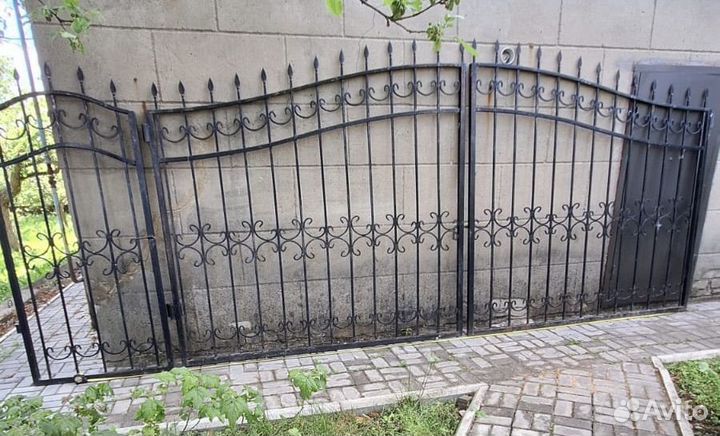 Ворота кованые