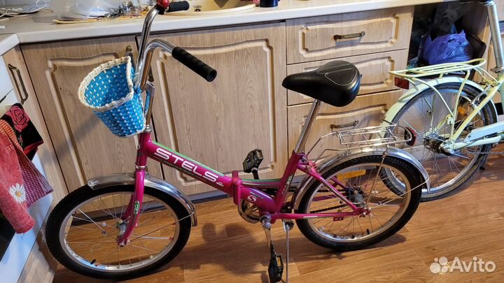 Велосипед складной Stels 310, очень мало Б/У