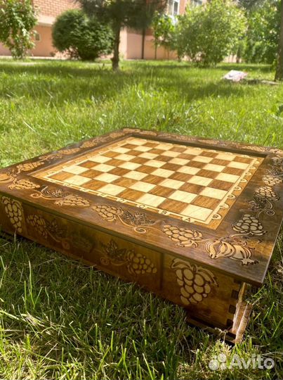Шахматы ручаная работа подарок