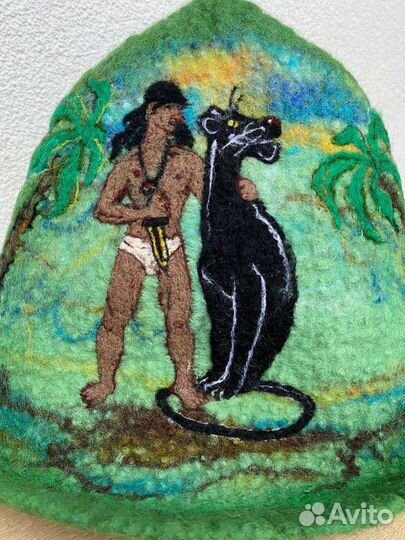 Банная шапка 