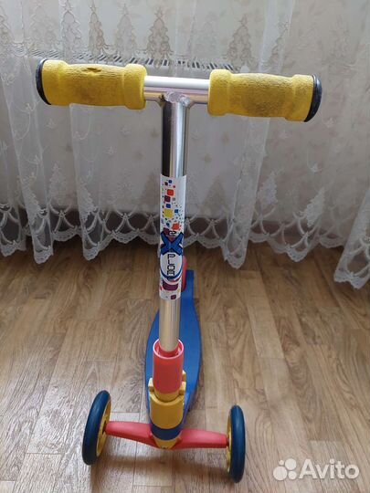 Самокат трехколесный explore