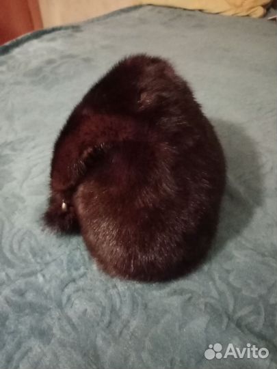 Шапка норковая женская