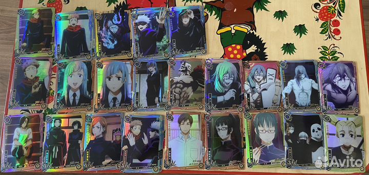 Карточки магическая битва/jujutsu kaisen