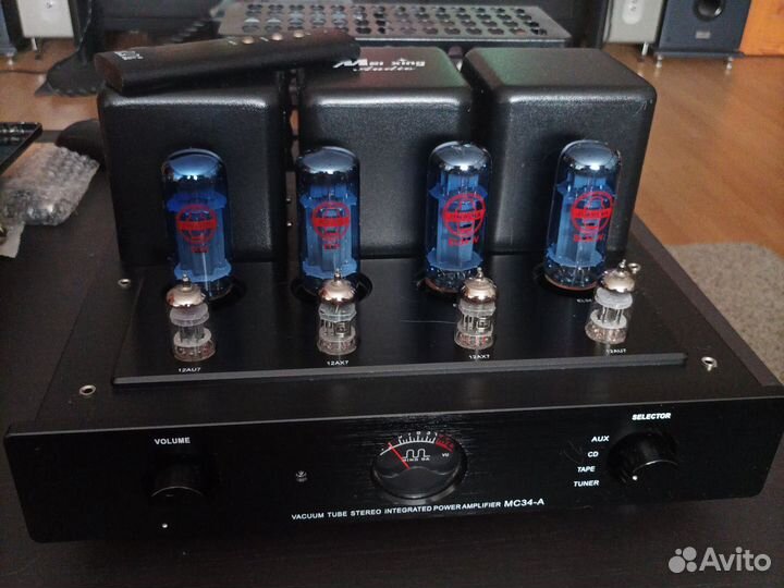 Ламповый усилитель Meixing audio mc34-a