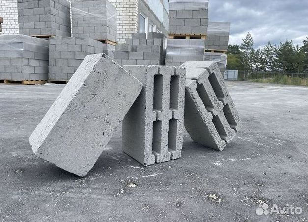 Блоки керамзитобетонные 190х190х390