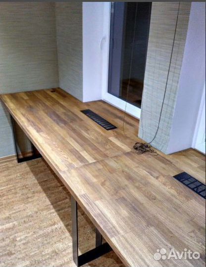 Деревянный подоконник из массива