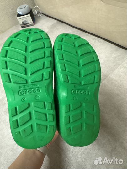 Резиновые сапоги crocs детские