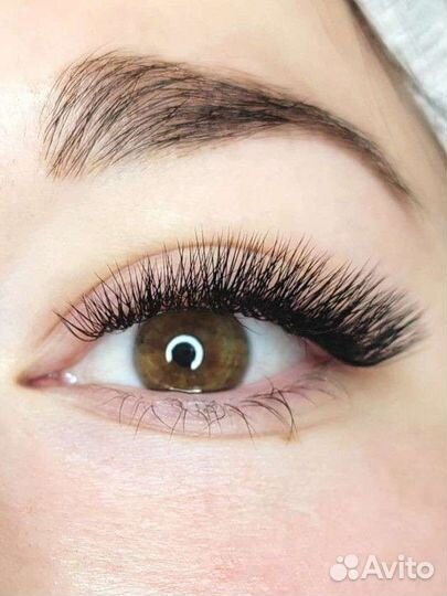 Наращивание ресниц/перманент/брови/лами